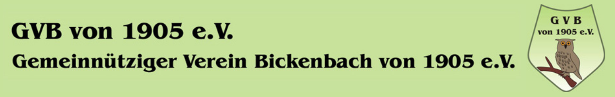 Gemeinnütziger Verein Bickenbach von 1905 e.V.